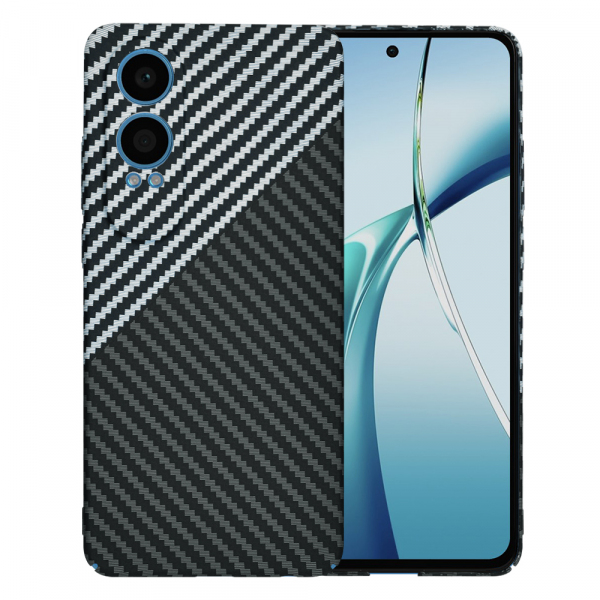 Husa pentru OnePlus Nord CE4 Lite, Techsuit, Carbonite FiberShell, Neagra Gri Husa pentru OnePlus Nord CE4 Lite, Techsuit, Carbonite FiberShell, Neagra Gri