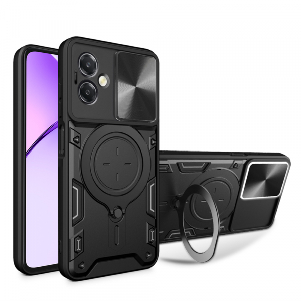 Husa pentru Oppo A3 4G / A3, Techsuit, CamGuard Pro, Neagra Husa pentru Oppo A3 4G / A3, Techsuit, CamGuard Pro, Neagra