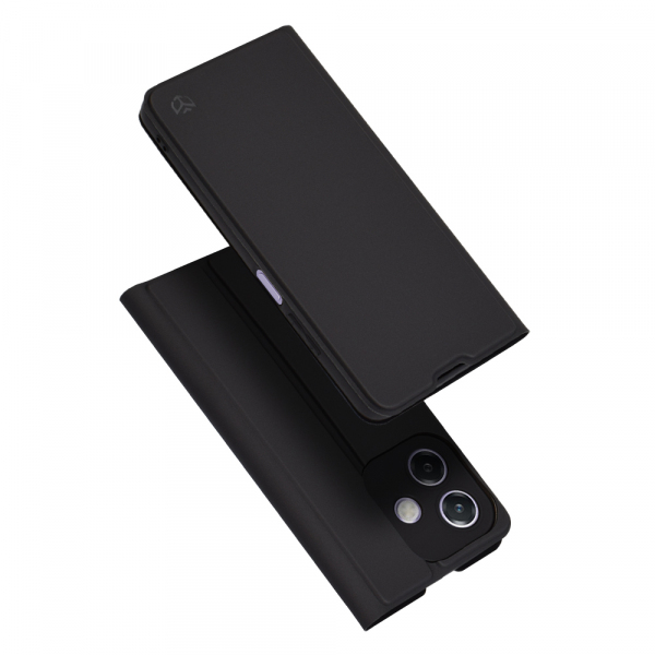 Husa pentru Oppo A3 4G / A3, Techsuit, Diary Book, Neagra Husa pentru Oppo A3 4G / A3, Techsuit, Diary Book, Neagra