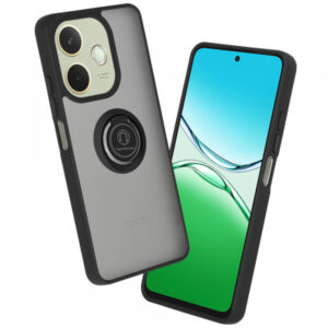 Husa pentru Oppo A5 4G, Techsuit, Glinth, Neagra Husa pentru Oppo A5 4G, Techsuit, Glinth, Neagra