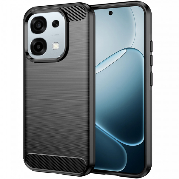 Husa pentru Oppo A6 Pro 5G / A6 Pro 4G, Techsuit, Carbon, Neagra Husa pentru Oppo A6 Pro 5G / A6 Pro 4G, Techsuit, Carbon, Neagra