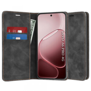 Husa pentru Oppo A6 Pro 5G / A6 Pro 4G, Techsuit, Confy, Neagra Husa pentru Oppo A6 Pro 5G / A6 Pro 4G, Techsuit, Confy, Neagra