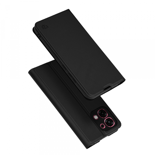 Husa pentru Oppo A6 Pro 5G / A6 Pro 4G, Techsuit, Magskin Book, Neagra Husa pentru Oppo A6 Pro 5G / A6 Pro 4G, Techsuit, Magskin Book, Neagra