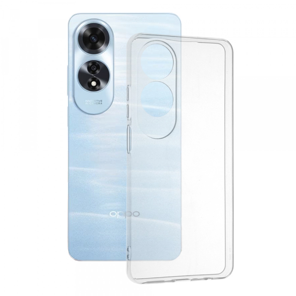 Husa pentru Oppo A60, Techsuit, Clear, Transparenta Husa pentru Oppo A60, Techsuit, Clear, Transparenta