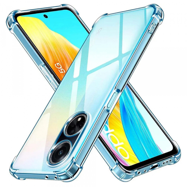 Husa pentru Oppo A98, Techsuit, Shockproof Clear, Transparenta