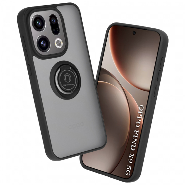 Husa pentru Oppo Find X9, Techsuit, Glinth, Neagra Husa pentru Oppo Find X9, Techsuit, Glinth, Neagra