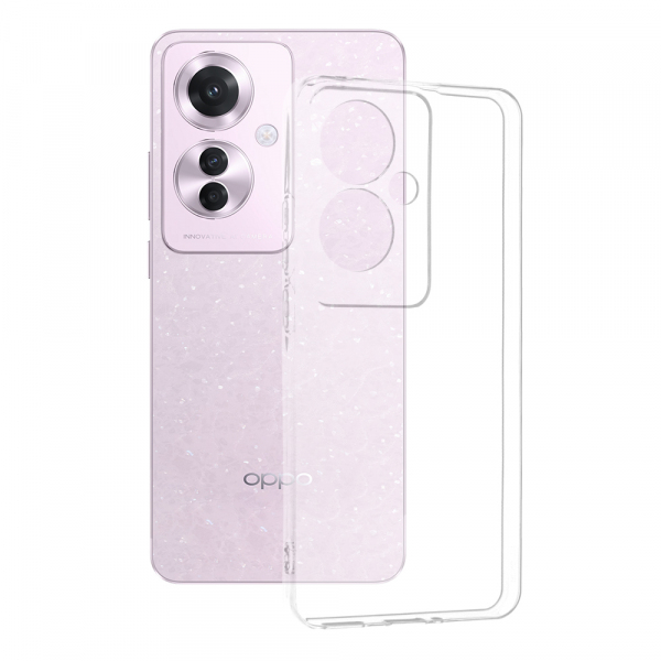 Husa pentru Oppo Reno11 F, Techsuit, Clear, Transparenta Husa pentru Oppo Reno11 F, Techsuit, Clear, Transparenta