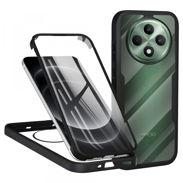 Husa pentru Oppo Reno12 FS 5G / Reno12 FS 4G / Reno12 F 4G / Reno12 F, Techsuit, ColorVerse 360, Neagra Husa pentru Oppo Reno12 FS 5G / Reno12 FS 4G / Reno12 F 4G / Reno12 F, Techsuit, ColorVerse 360, Neagra