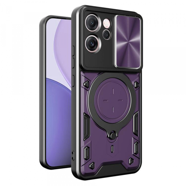 Husa pentru Oppo Reno14 FS 5G / Reno14 F, Techsuit, CamGuard Pro, Mov Husa pentru Oppo Reno14 FS 5G / Reno14 F, Techsuit, CamGuard Pro, Mov