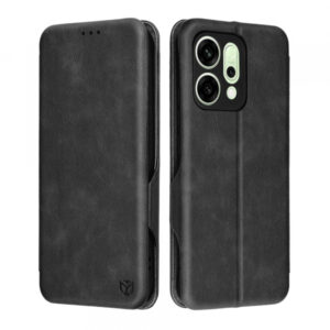 Husa pentru Oppo Reno14, Techsuit, Safe Wallet Plus, Neagra Husa pentru Oppo Reno14, Techsuit, Safe Wallet Plus, Neagra