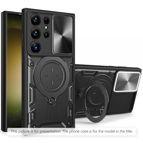 Husa pentru Oppo Reno15, Techsuit, CamGuard Pro, Neagra Husa pentru Oppo Reno15, Techsuit, CamGuard Pro, Neagra