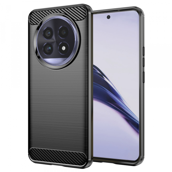 Husa pentru Realme 13 Pro / 13 Pro+, Techsuit, Carbon, Neagra Husa pentru Realme 13 Pro / 13 Pro+, Techsuit, Carbon, Neagra