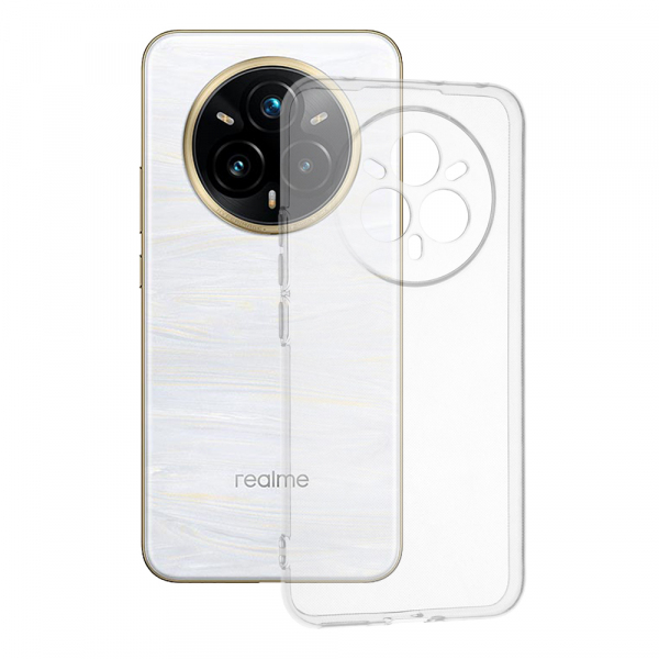 Husa pentru Realme 14 Pro+, Techsuit, Clear, Transparenta Husa pentru Realme 14 Pro+, Techsuit, Clear, Transparenta