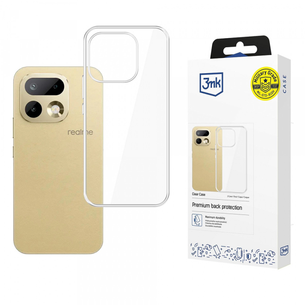 Husa pentru Realme 16 Pro, 3MK, Clear, Transparenta Husa pentru Realme 16 Pro, 3MK, Clear, Transparenta