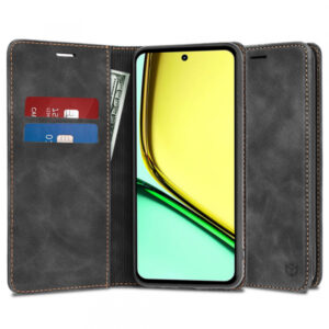 Husa pentru Realme C67 4G, Techsuit, Confy, Neagra Husa pentru Realme C67 4G, Techsuit, Confy, Neagra