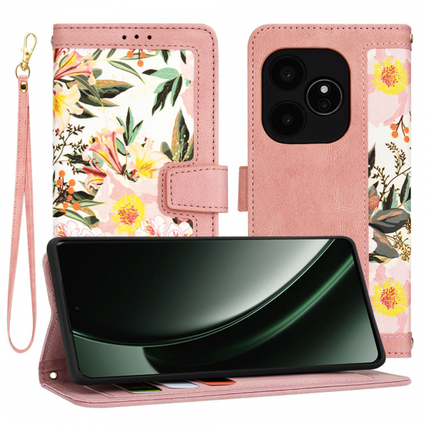 Husa pentru Realme GT 6T / GT 6, Techsuit, FlipCraft, Mov