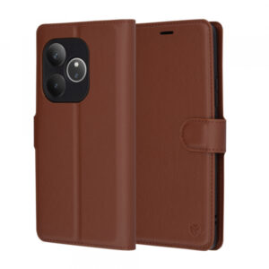 Husa pentru Realme GT 6T / GT 6, Techsuit, Leather Folio, Maro Husa pentru Realme GT 6T / GT 6, Techsuit, Leather Folio, Maro