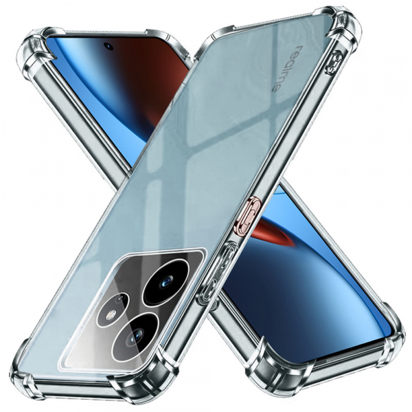Husa pentru Realme GT 7, Techsuit, Shockproof Clear, Transparenta Husa pentru Realme GT 7, Techsuit, Shockproof Clear, Transparenta
