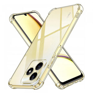 Husa pentru Realme Note 50 / C51, Techsuit, Shockproof Clear, Transparenta Husa pentru Realme Note 50 / C51, Techsuit, Shockproof Clear, Transparenta