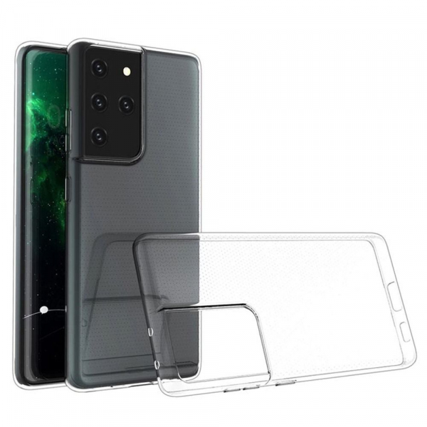 Husa pentru Samsung Galaxy S21 Ultra 5G G998, OEM, Ultra Slim, 0.5mm, Transparenta Husa pentru Samsung Galaxy S21 Ultra 5G G998, OEM, Ultra Slim, 0.5mm, Transparenta