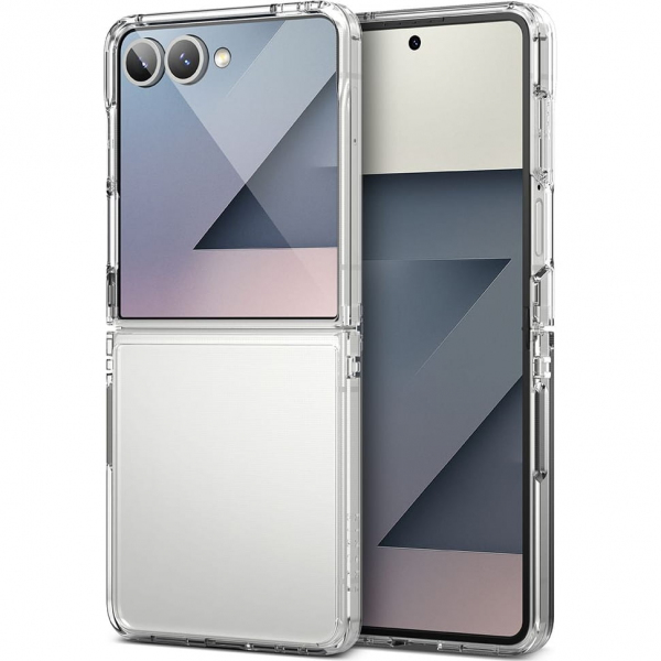 Husa pentru Samsung Galaxy Z Flip7 F766, Ringke, Fusion, Transparenta Husa pentru Samsung Galaxy Z Flip7 F766, Ringke, Fusion, Transparenta