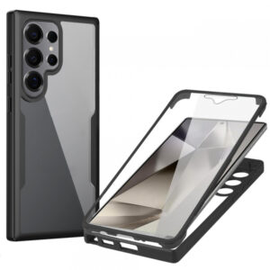 Husa pentru Samsung Galaxy S25 Ultra S938, Techsuit, ColorVerse 360, Neagra Husa pentru Samsung Galaxy S25 Ultra S938, Techsuit, ColorVerse 360, Neagra