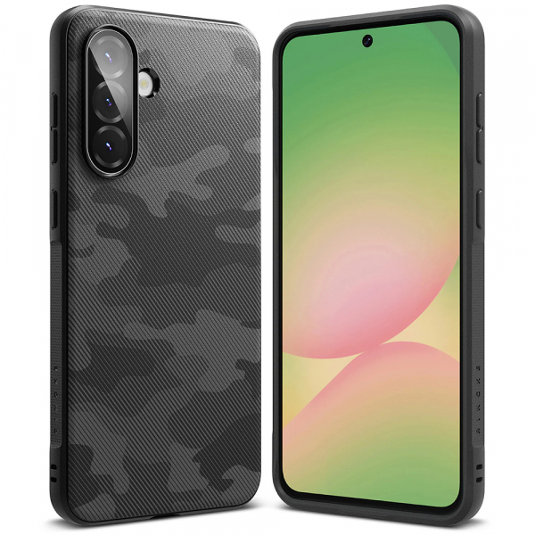 Husa pentru Samsung Galaxy A56 A566 / A36 A366, Ringke, Onyx Camo, Neagra Husa pentru Samsung Galaxy A56 A566 / A36 A366, Ringke, Onyx Camo, Neagra