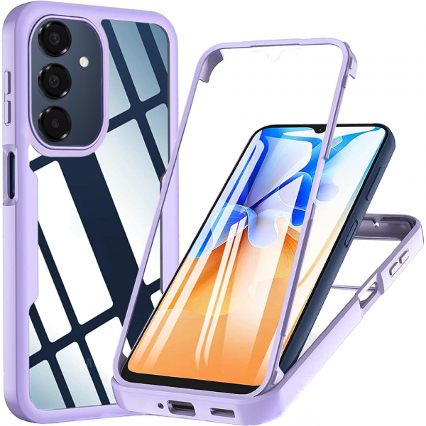 Husa pentru Samsung Galaxy A17 5G / A16 5G A166 / A16 4G A165, Techsuit, ColorVerse 360, Mov Husa pentru Samsung Galaxy A17 5G / A16 5G A166 / A16 4G A165, Techsuit, ColorVerse 360, Mov