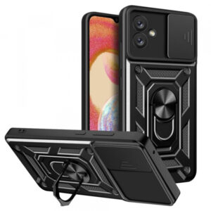 Husa pentru Samsung Galaxy A04e A042 / M04 M045, Techsuit, CamShield, Neagra Husa pentru Samsung Galaxy A04e A042 / M04 M045, Techsuit, CamShield, Neagra