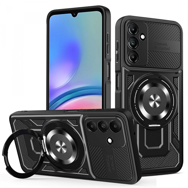 Husa pentru Samsung Galaxy A05s A057, Techsuit, RuggedCam, Neagra Husa pentru Samsung Galaxy A05s A057, Techsuit, RuggedCam, Neagra