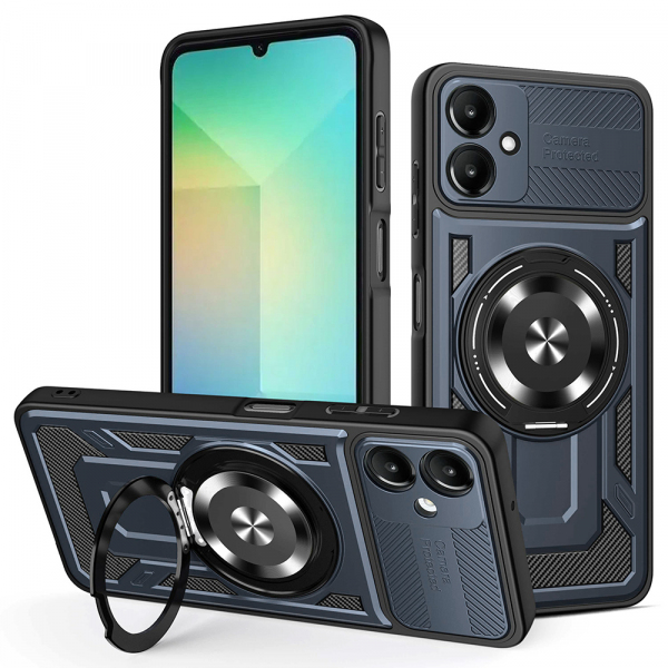 Husa pentru Samsung Galaxy A06 A065, Techsuit, RuggedCam, Mov Husa pentru Samsung Galaxy A06 A065, Techsuit, RuggedCam, Mov