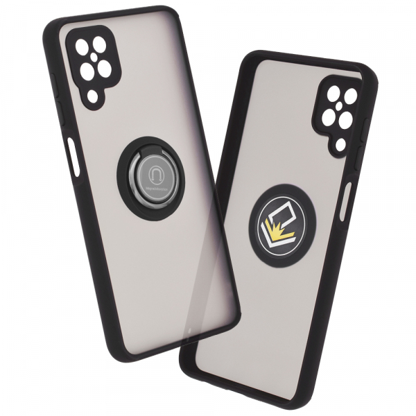 Husa pentru Samsung Galaxy A12 Nacho A127 / A12 A125, Techsuit, Glinth, Neagra Husa pentru Samsung Galaxy A12 Nacho A127 / A12 A125, Techsuit, Glinth, Neagra