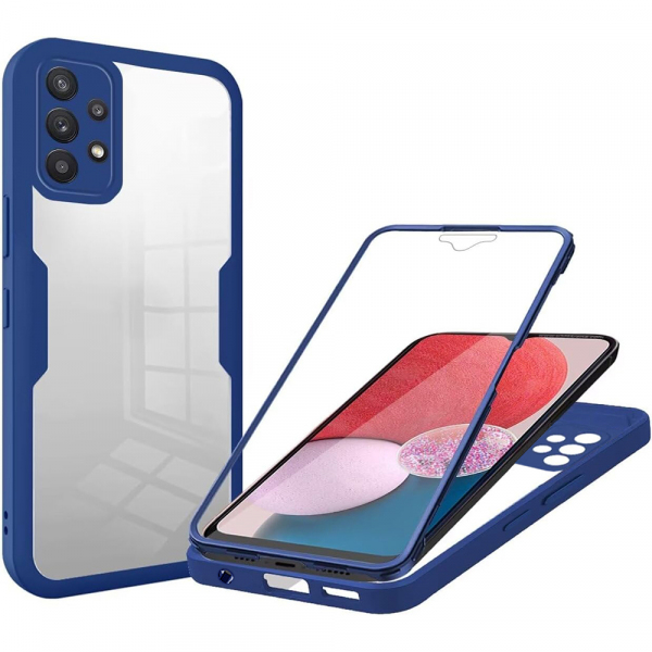 Husa pentru Samsung Galaxy A13 A135, Techsuit, ColorVerse 360, Mov Husa pentru Samsung Galaxy A13 A135, Techsuit, ColorVerse 360, Mov