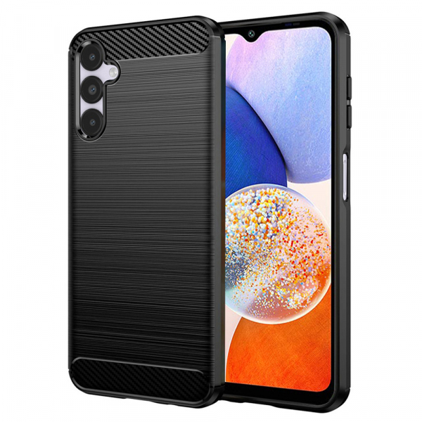 Husa pentru Samsung Galaxy A14 A145 / A14 5G A146, Techsuit, Carbon, Neagra Husa pentru Samsung Galaxy A14 A145 / A14 5G A146, Techsuit, Carbon, Neagra