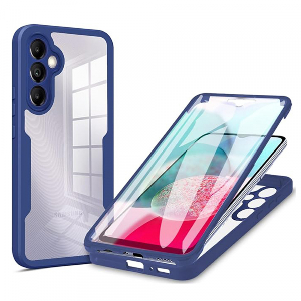 Husa pentru Samsung Galaxy A14 A145 / A14 5G A146, Techsuit, ColorVerse 360, Mov Husa pentru Samsung Galaxy A14 A145 / A14 5G A146, Techsuit, ColorVerse 360, Mov
