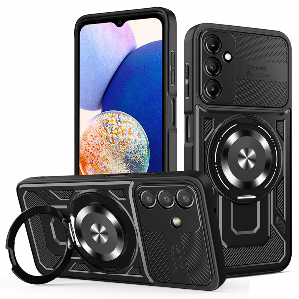 Husa pentru Samsung Galaxy A14 A145 / A14 5G A146, Techsuit, RuggedCam, Neagra Husa pentru Samsung Galaxy A14 A145 / A14 5G A146, Techsuit, RuggedCam, Neagra