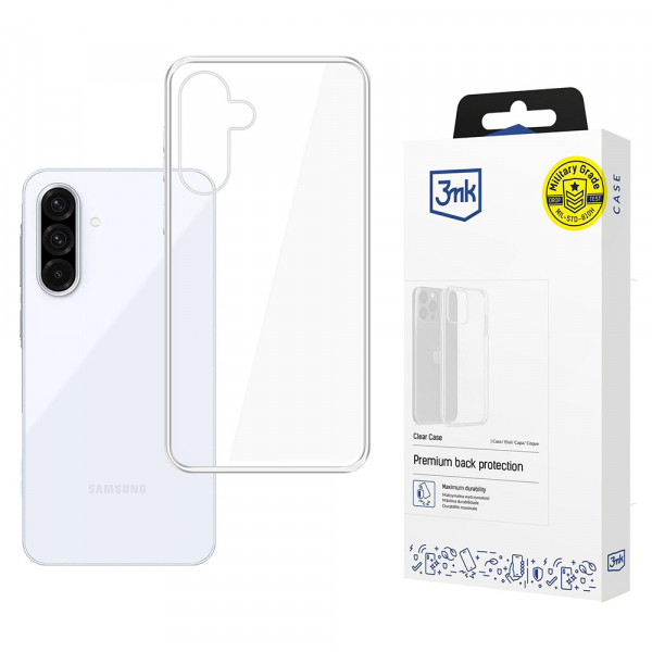 Husa pentru Samsung Galaxy A17 4G / A17 5G, 3MK, Clear, Transparenta Husa pentru Samsung Galaxy A17 4G / A17 5G, 3MK, Clear, Transparenta