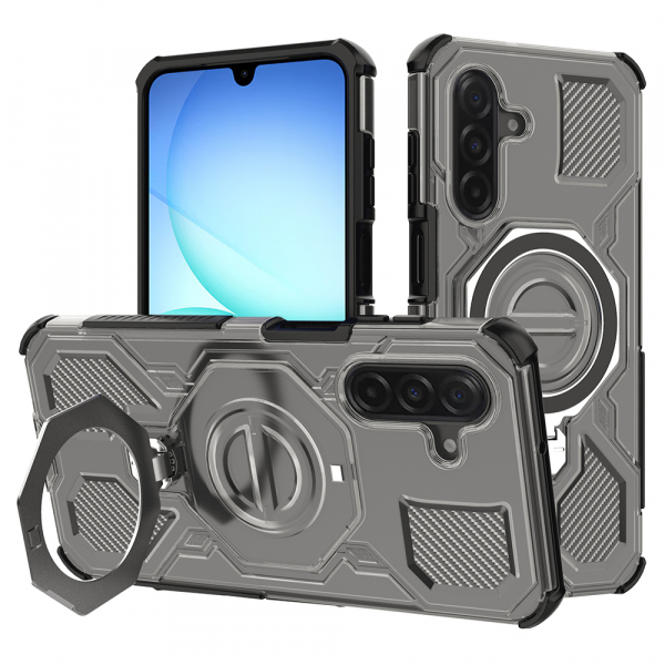 Husa pentru Samsung Galaxy A17 4G / A17 5G, Techsuit, Carbon Shield Pro, Mov