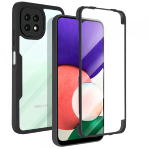 Husa pentru Samsung Galaxy A22 5G A226, Techsuit, ColorVerse 360, Neagra Husa pentru Samsung Galaxy A22 5G A226, Techsuit, ColorVerse 360, Neagra