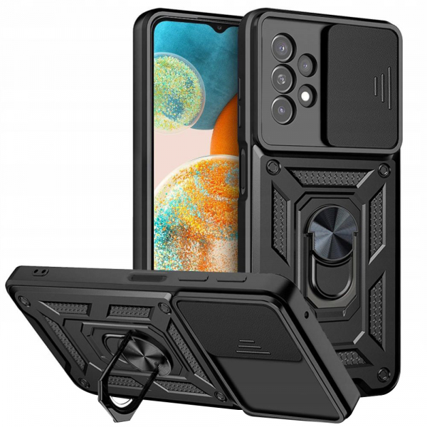 Husa pentru Samsung Galaxy A23 5G A236 / A23 A235, Techsuit, CamShield, Neagra Husa pentru Samsung Galaxy A23 5G A236 / A23 A235, Techsuit, CamShield, Neagra