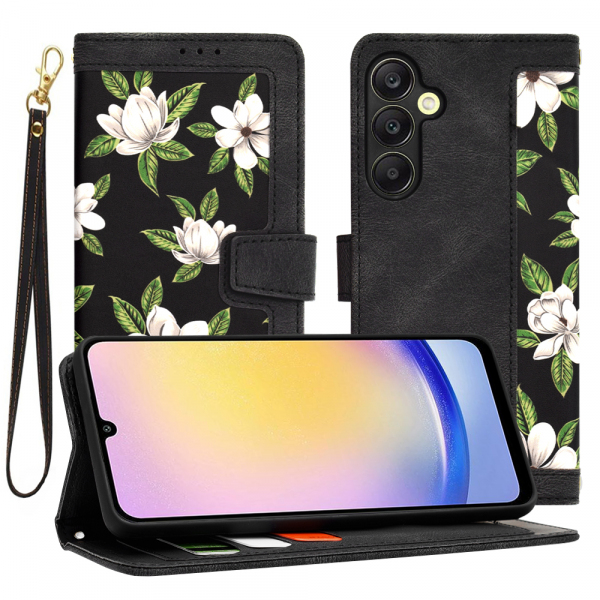 Husa pentru Samsung Galaxy A25 A256, Techsuit, FlipCraft, Roz Husa pentru Samsung Galaxy A25 A256, Techsuit, FlipCraft, Roz