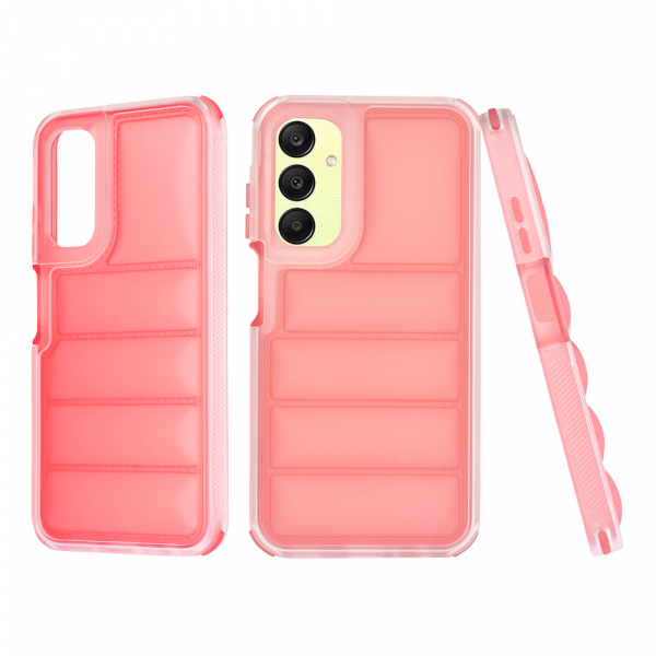 Husa pentru Samsung Galaxy A25 A256, Techsuit, Carbonite FiberShell, Rosie