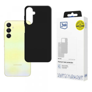 Husa pentru Samsung Galaxy A26 A266, 3MK, Neagra Mata Husa pentru Samsung Galaxy A26 A266, 3MK, Neagra Mata