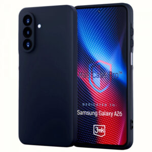 Husa pentru Samsung Galaxy A26 A266, 3MK, Pro, Neagra Mata Husa pentru Samsung Galaxy A26 A266, 3MK, Pro, Neagra Mata