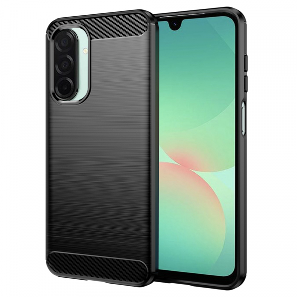 Husa pentru Samsung Galaxy A26 A266, Techsuit, Carbon, Neagra Husa pentru Samsung Galaxy A26 A266, Techsuit, Carbon, Neagra