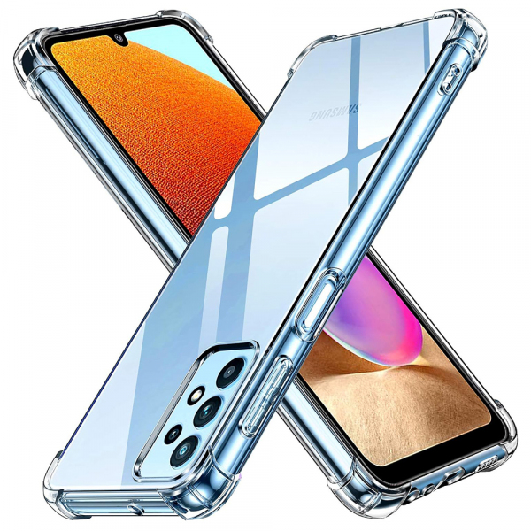 Husa pentru Samsung Galaxy A32 A325, Techsuit, Shockproof Clear, Transparenta Husa pentru Samsung Galaxy A32 A325, Techsuit, Shockproof Clear, Transparenta
