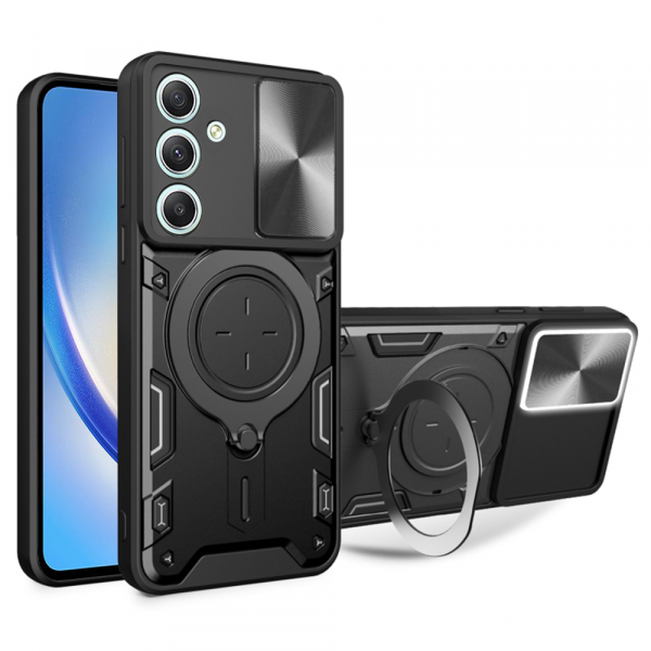 Husa pentru Samsung Galaxy A34 A346, Techsuit, CamGuard Pro, Neagra Husa pentru Samsung Galaxy A34 A346, Techsuit, CamGuard Pro, Neagra