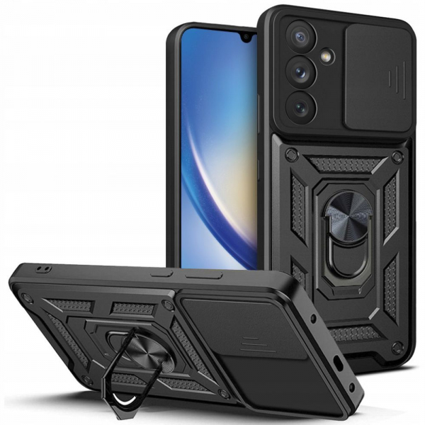Husa pentru Samsung Galaxy A34 A346, Techsuit, CamShield, Neagra Husa pentru Samsung Galaxy A34 A346, Techsuit, CamShield, Neagra