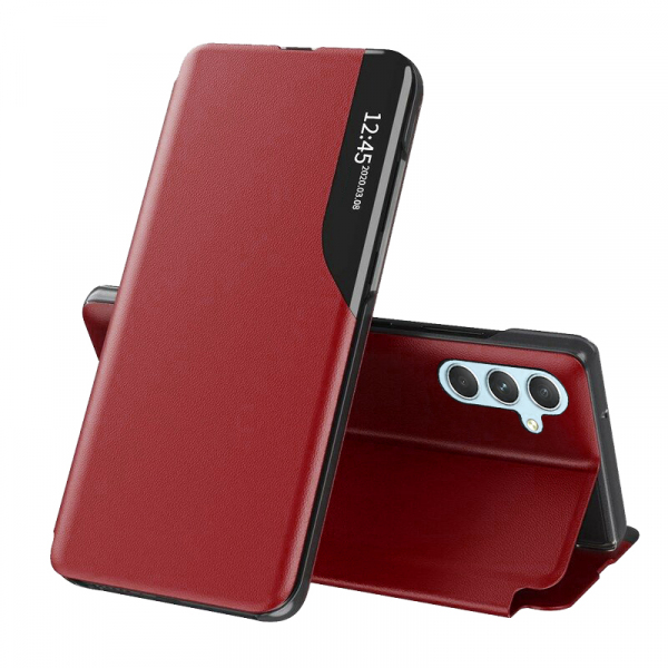 Husa pentru Samsung Galaxy A34 A346, Techsuit, eFold, Rosie Husa pentru Samsung Galaxy A34 A346, Techsuit, eFold, Rosie