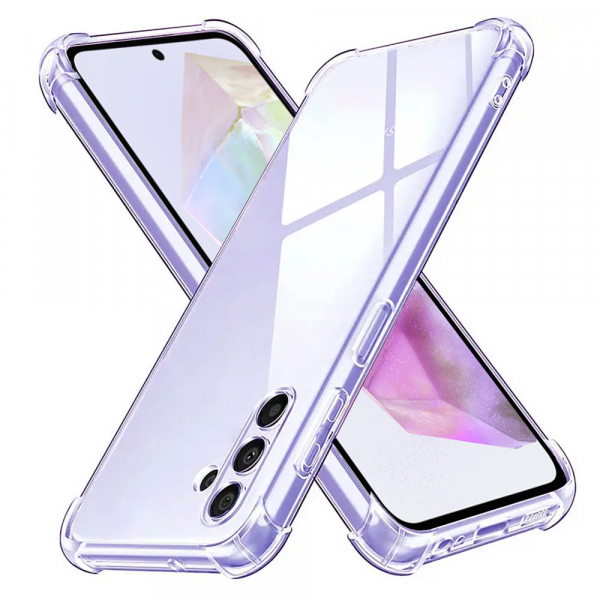 Husa pentru Samsung Galaxy A35 5G A356, Techsuit, Shockproof Clear, Transparenta Husa pentru Samsung Galaxy A35 5G A356, Techsuit, Shockproof Clear, Transparenta